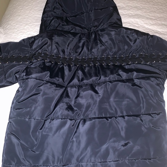 Maje corset style puffy bomber jacket - Picture 5 of 8